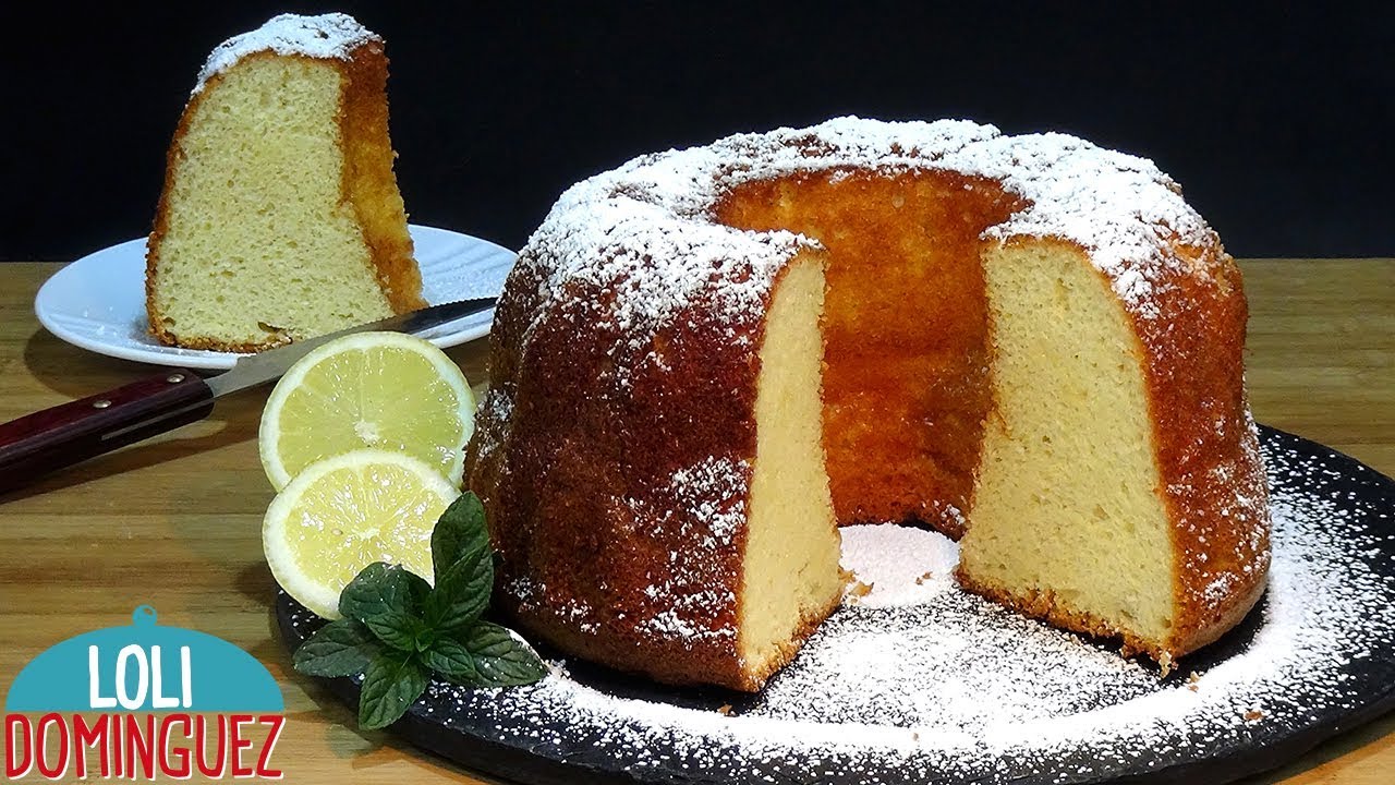Bizcocho de limón súper esponjoso - SUB🇪🇸🇬🇧🇫🇷🇵🇹🇮🇹 Lemon sponge cake - Loli Domínguez