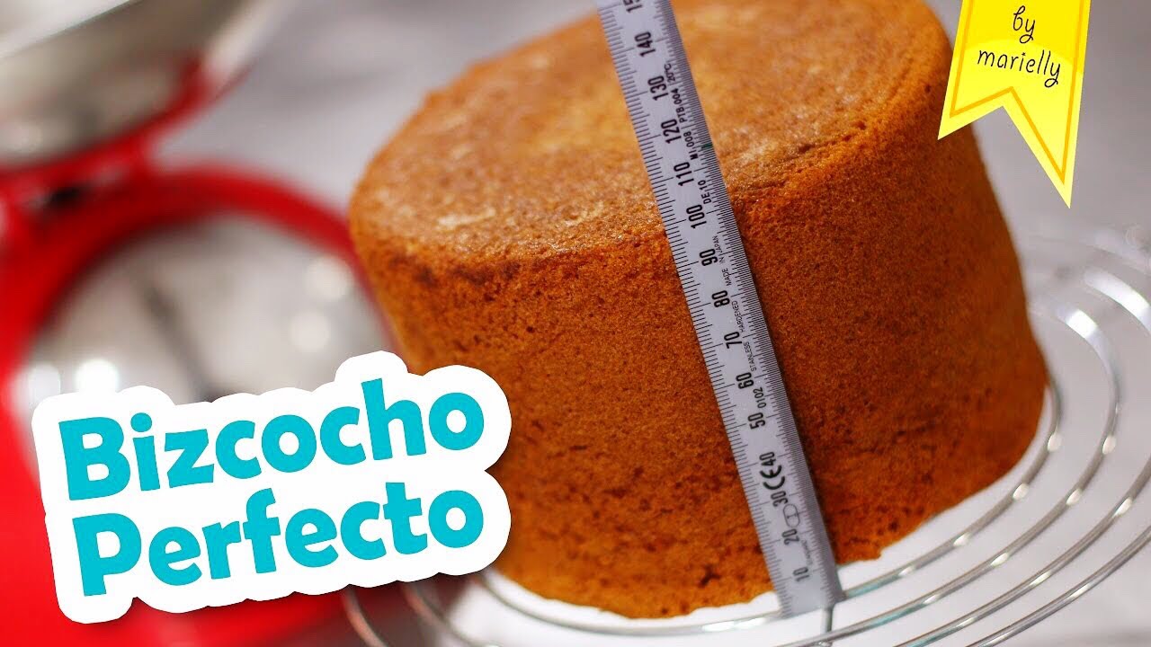 BIZCOCHO PERFECTO / Ponque básico super alto / Receta infalible de torta / Trucos y consejos