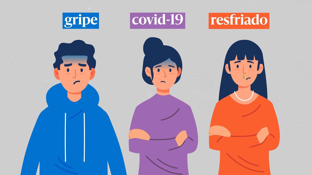 Cómo diferenciar el coronavirus de la gripe y del resfriado