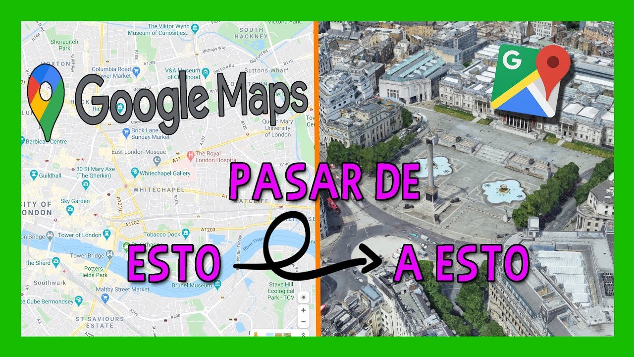 CÓMO usar GOOGLE MAPS (Curso básico) 🌎