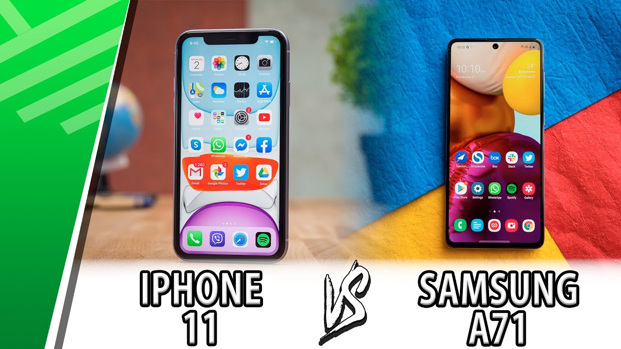 iPhone 11 VS Samsung A71 | Comparativa | Top Pulso
