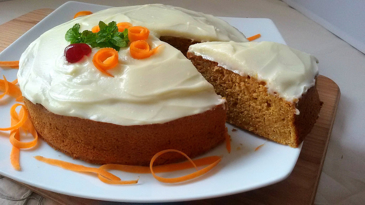 Tarta de zanahoria o Carrot Cake (receta muy fácil)