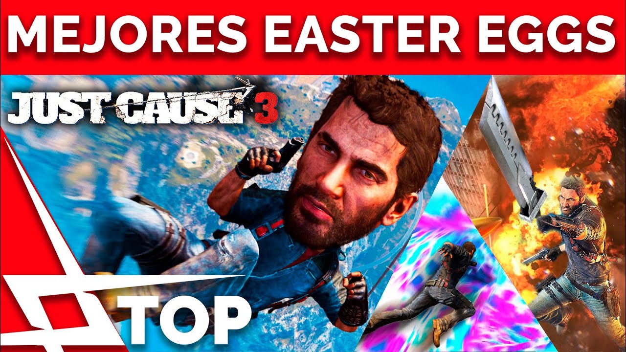 ¡¡Top 10 🚘 Mejores Easter Eggs en Just Cause 3!!🔫