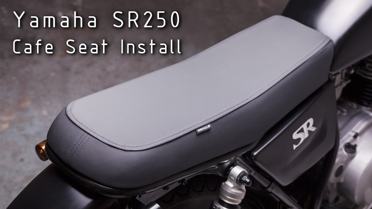 Yamaha SR250 Cafe Seat Install