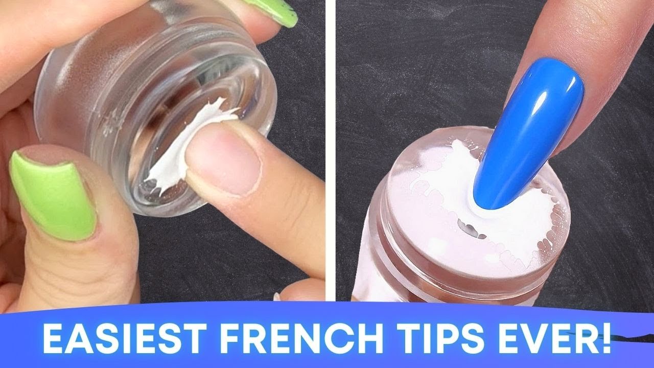 JELLY STAMPER French Manucure! French Tip Nail Designs 2021 | Nail Art 2021 | Ongles Inspiration