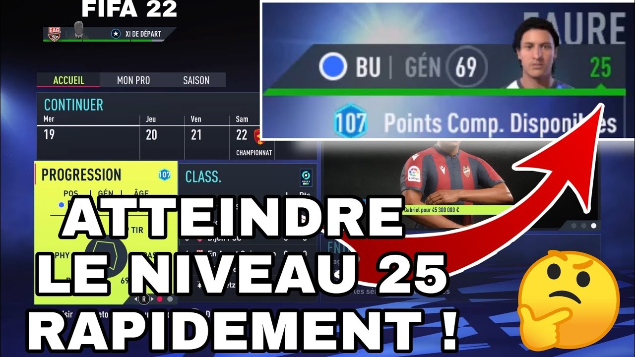 [TUTO] Comment Débloquer Rapidement Les Points de Compétences sur Fifa 22 ? (Carrière Joueur)