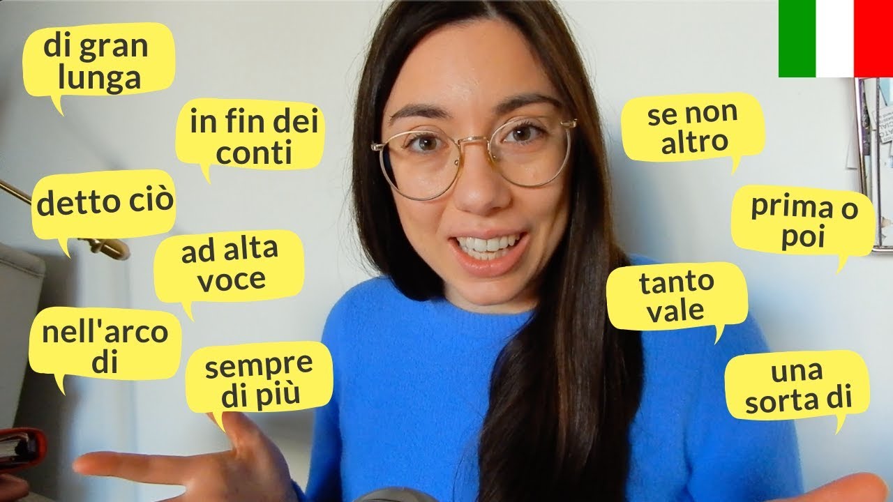 14 Italian phrases to boost your daily conversations in Italian (B1+) SUBS