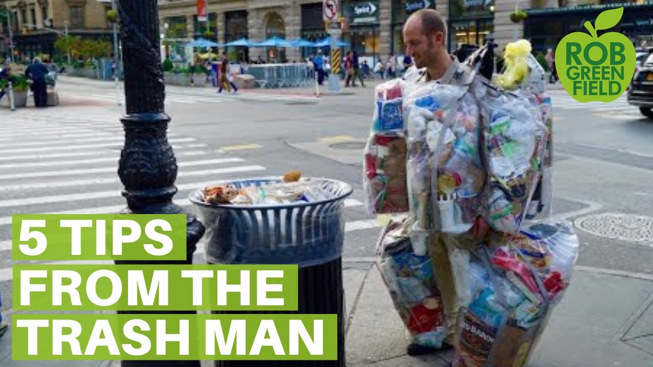 5 conseils de The Trash Man pour se rapprocher du zéro déchet