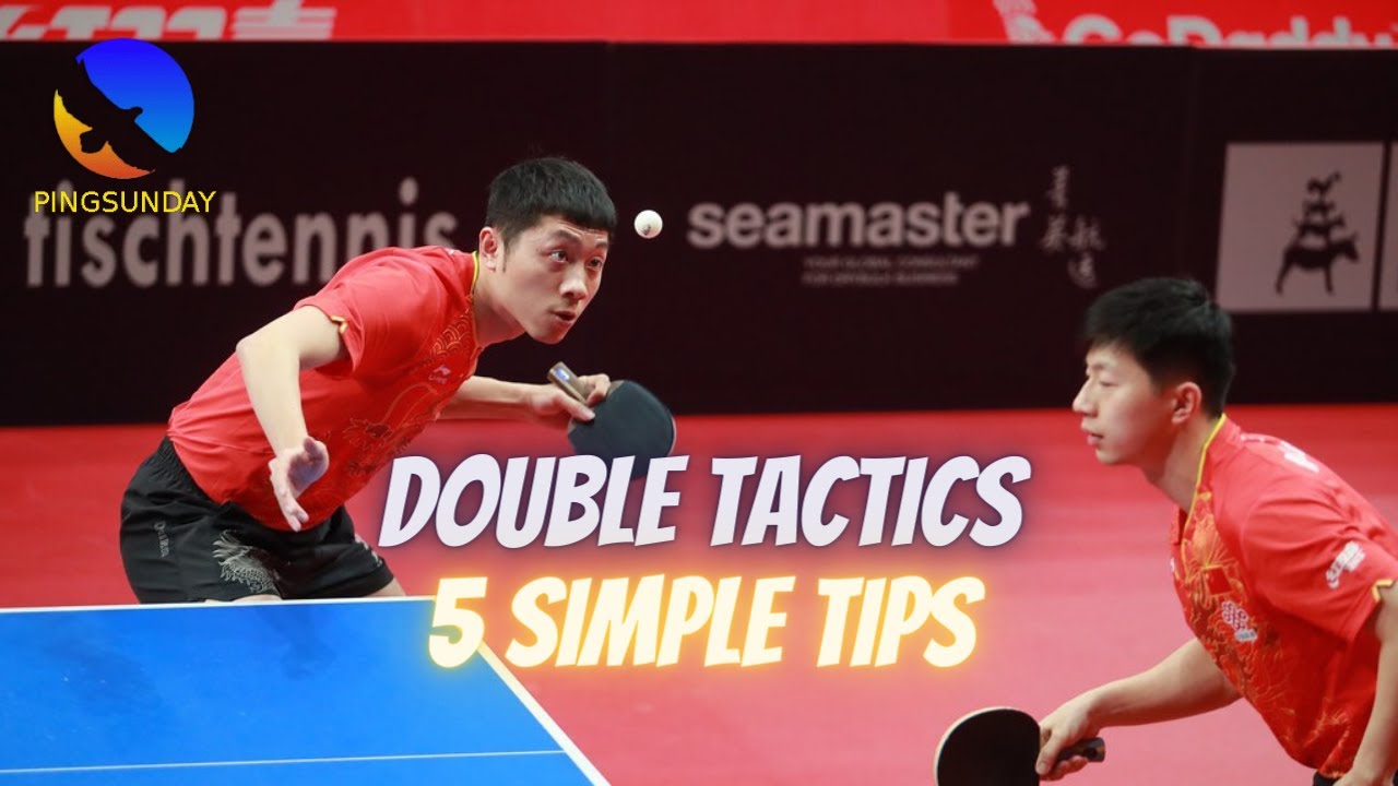 5 simple but very effective tactics for doubles game table tennis