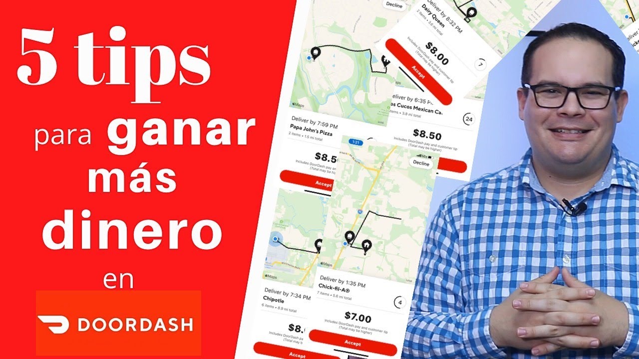 5 TIPS PARA GANAR MAS DINERO EN DOORDASH 【 2024 】 Mr Trucos