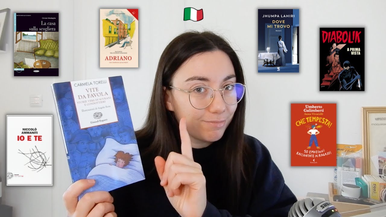 7 libri in italiano per studenti di livello elementare e pre-intermedio (Sub)