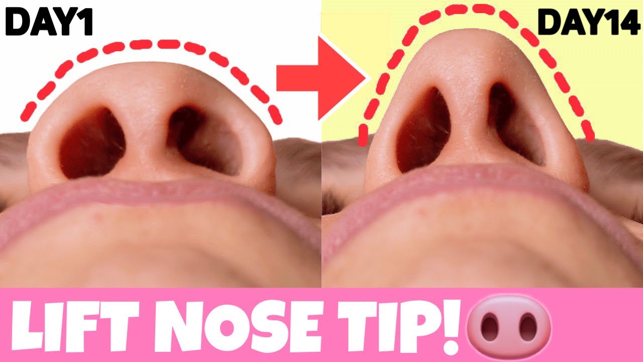 Best Exercises To Lift Your Nose Tip, Reshape Nose Fat, Get Slim Nose Without Surgery