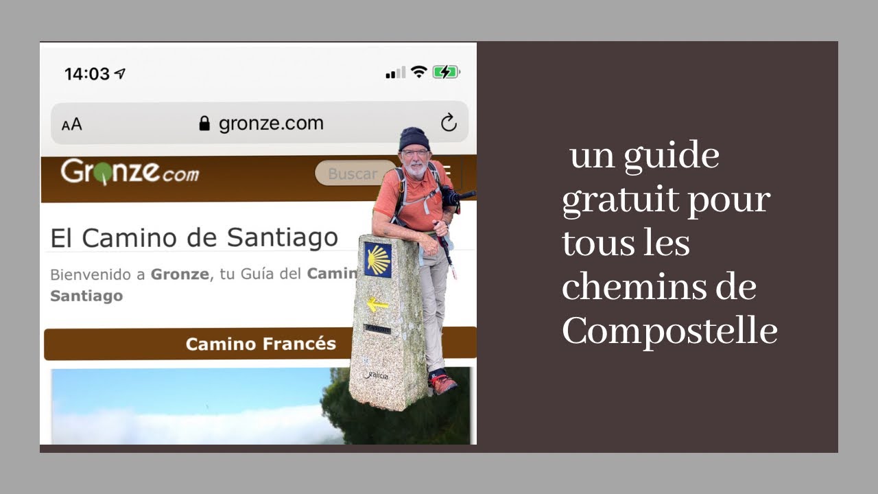 Chemin de Compostelle 2022 guide gratuit #camino de Santiago