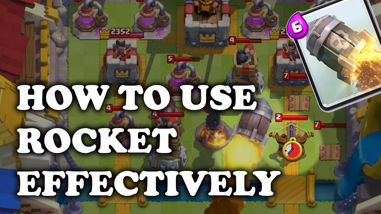 Clash Royale | How to Use Rocket Effectively by yarn