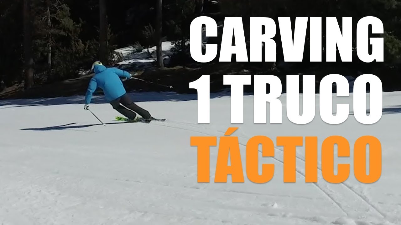 Esquí Carving - 1 truco táctico para mejorar los giros