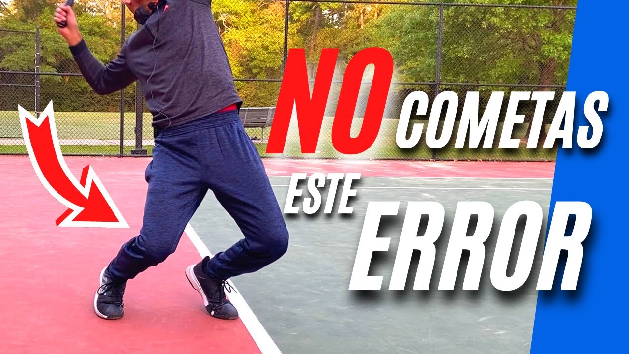 Evita este error al flexionar | Servicio de Tenis | Tips de Tenis