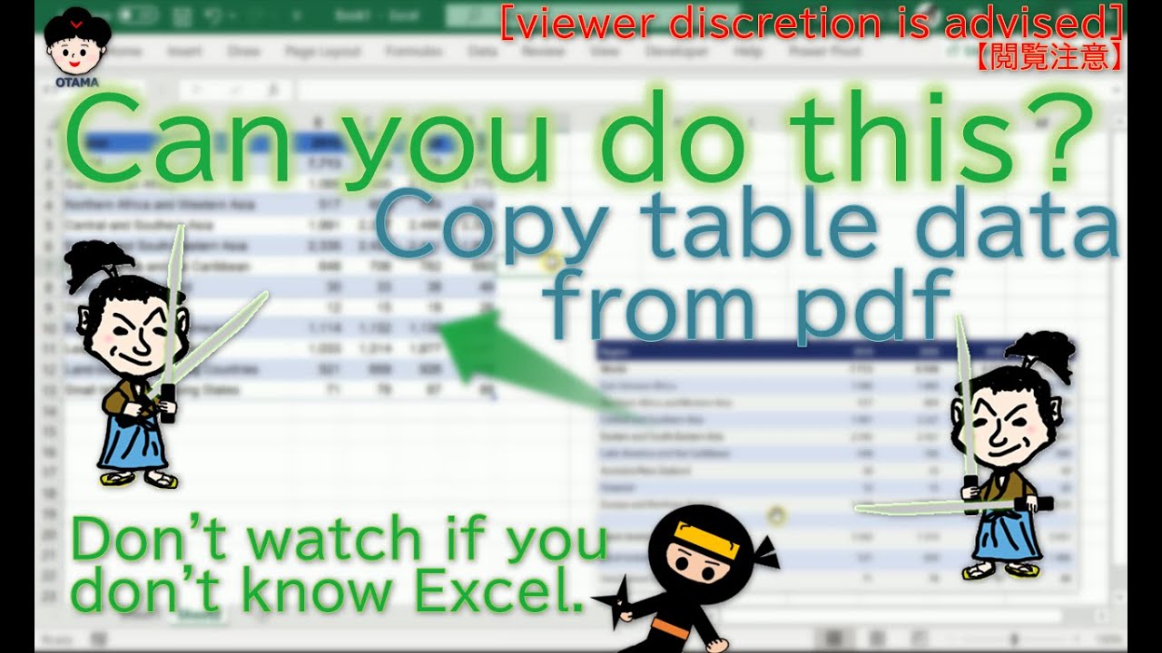 Lo que no sabías sobre copiar datos de tablas de pdf en Microsoft Excel