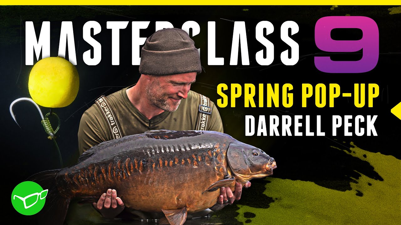 Masterclass 9 de Korda: Spring Pop Up Fishing avec Darrell Peck