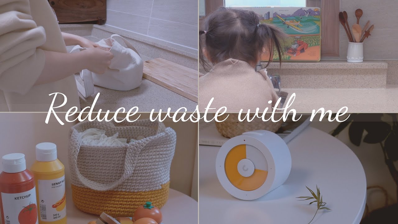 Petites étapes pour réduire les déchets et les articles jetables à la maison avec un enfant