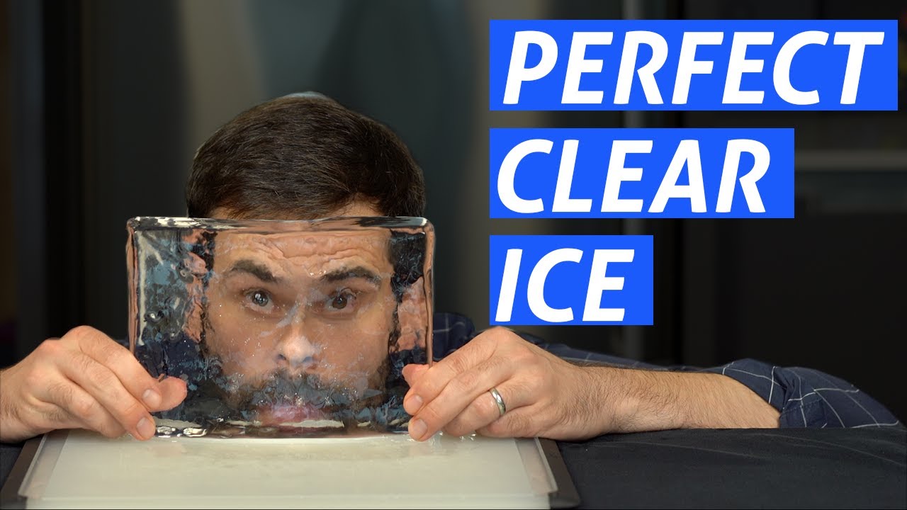 Techniques Avancées - Comment faire de la glace parfaitement transparente