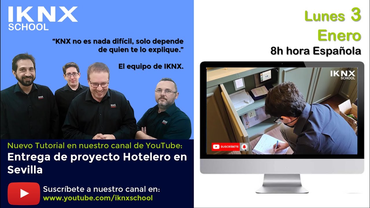 TIPS KNX Nº198. Entrega de proyecto Hotelero en Sevilla.