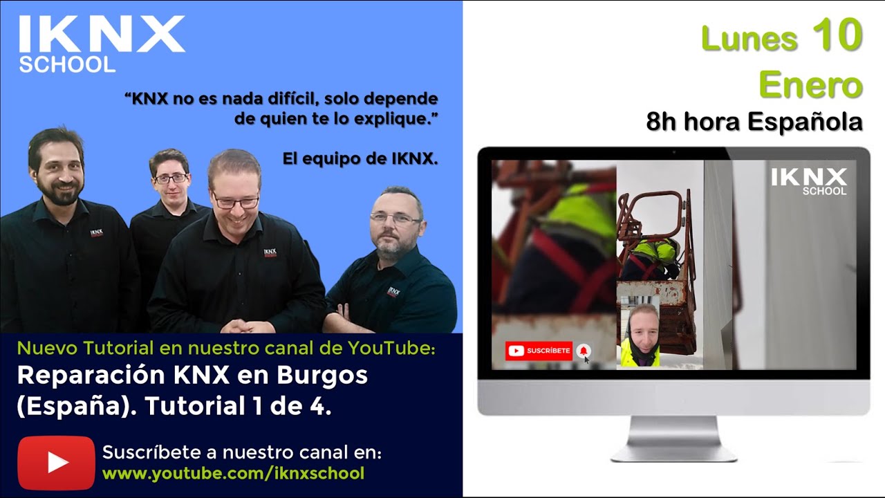 TIPS KNX Nº199. Reparación KNX en Burgos. Tutorial 1 de 4.