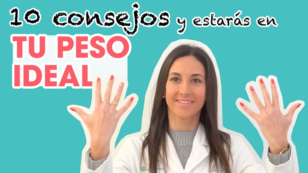 10 consejos para recuperar y mantenerte en tu PESO IDEAL ⚖ | Mifarma Farmacia