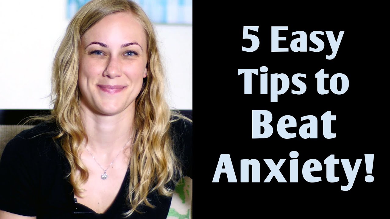 5 consejos fáciles para terminar con la ansiedad