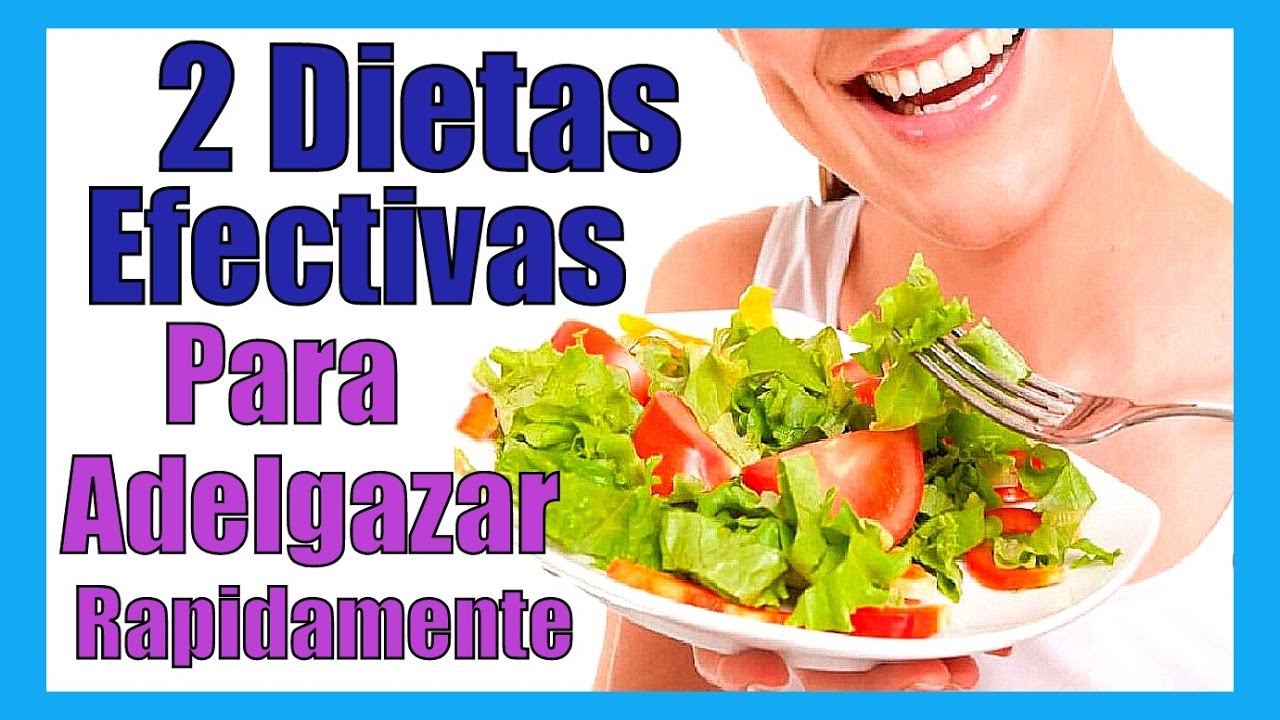 CUAL es la MEJOR DIETA para Bajar de Peso Rapido QUE COMER para Adelgazar Cintura