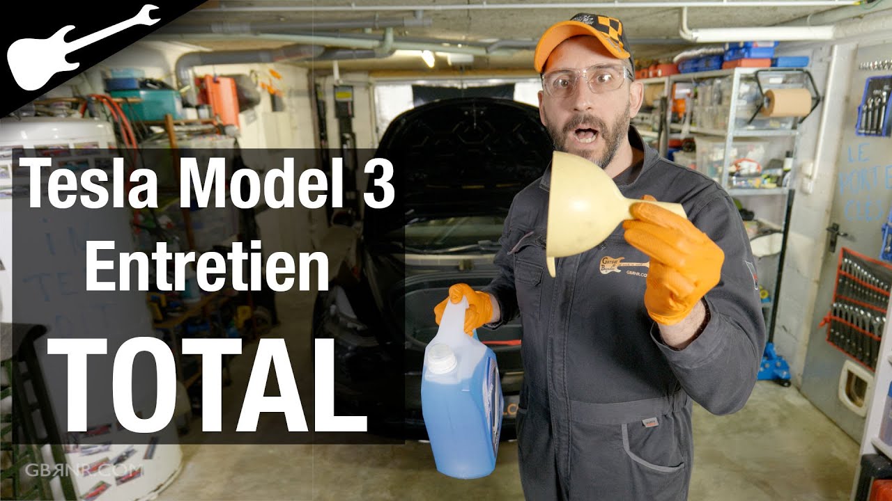 Do the COMPLETE MAINTENANCE of your #TESLA MODEL 3 yourself! 🤟