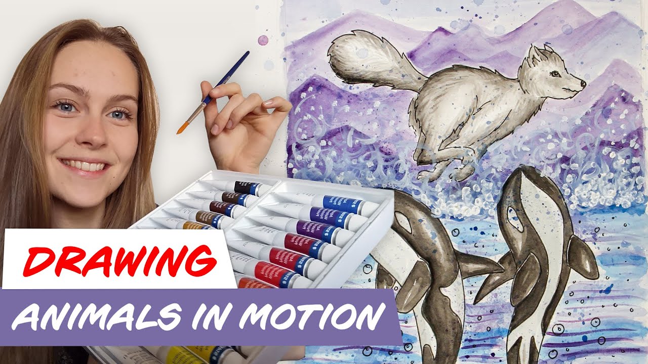 Drawing animals in motion - Session 6 | STAEDTLER Art Class