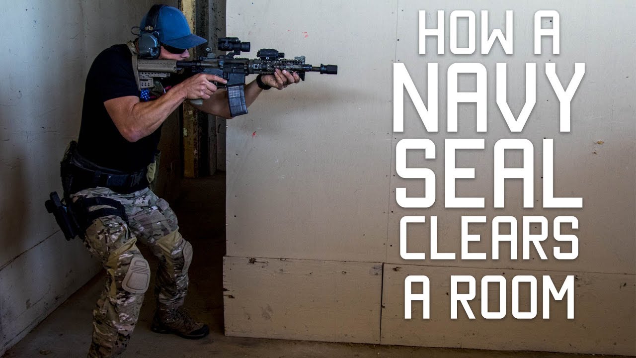 How a Navy SEAL Clears a Room | Close Quarters Combat CQC | Tactical Rifleman