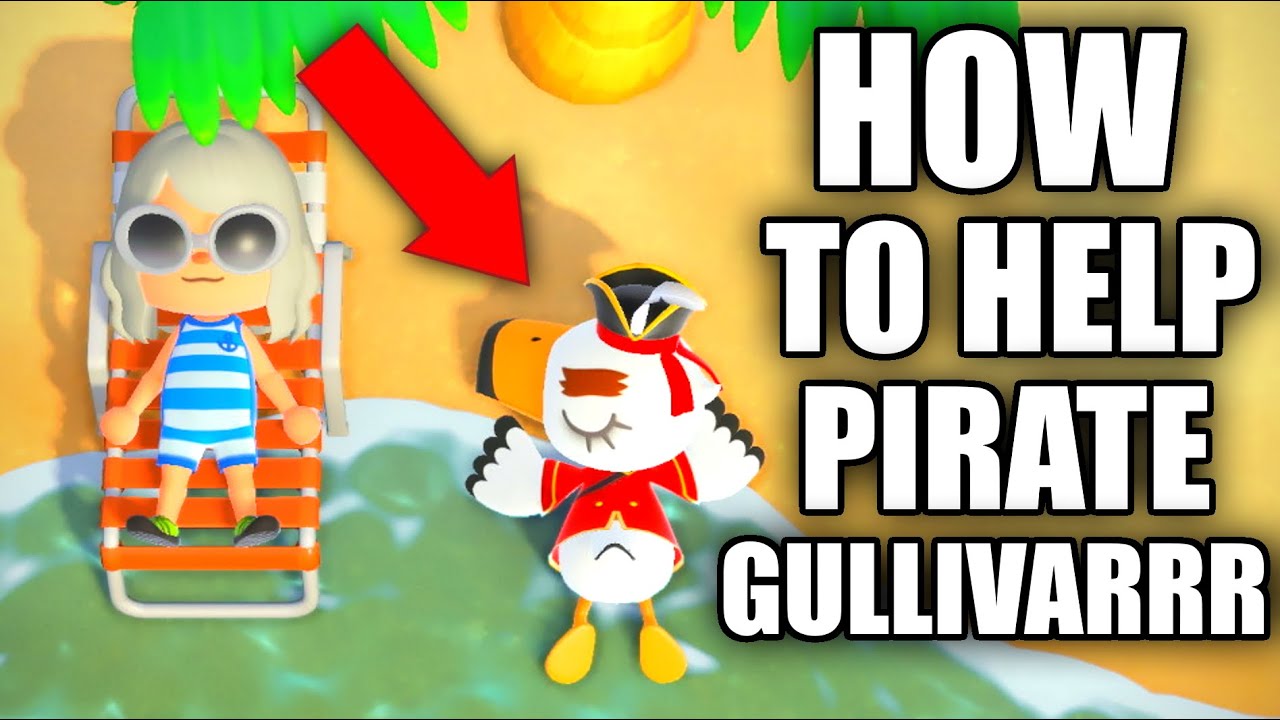 HOW TO FIND Pirate Gulliver [Gullivarrr] Communicator in Animal Crossing New Horizons
