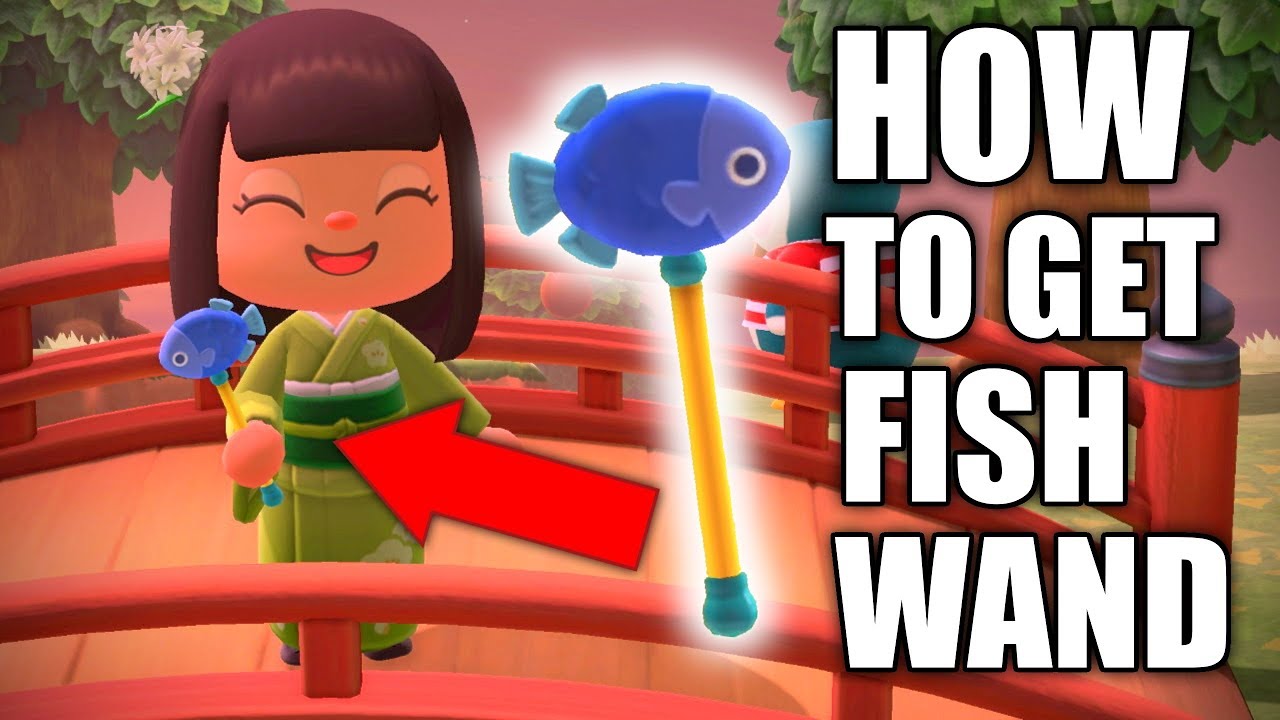 HOW TO GET Fish Wand in Animal Crossing New Horizons