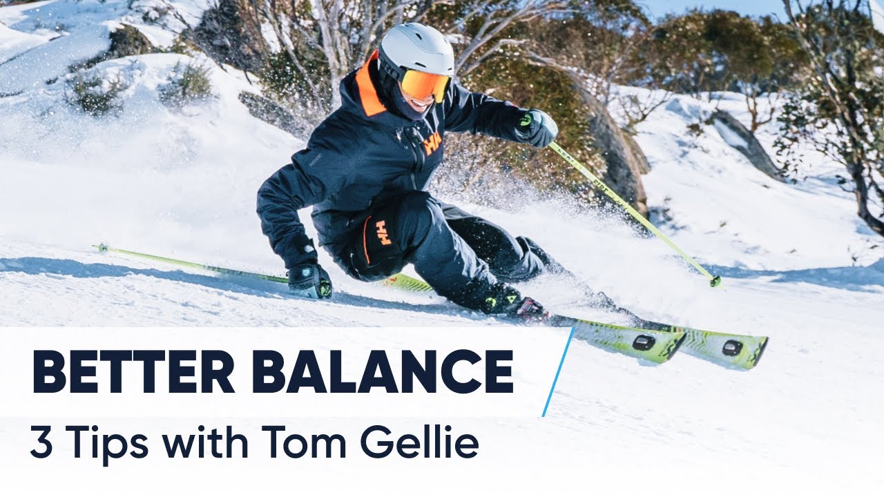 HOW TO SKI WITH BALANCE | 3 Tips for steeper slopes and short turns