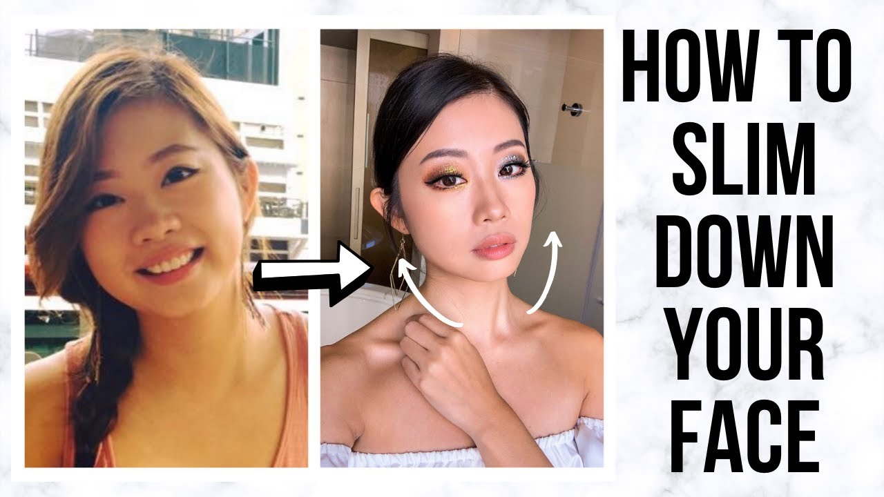HOW TO SLIM DOWN YOUR FACE (include 7 Effective Face Exercises) ~ Emi