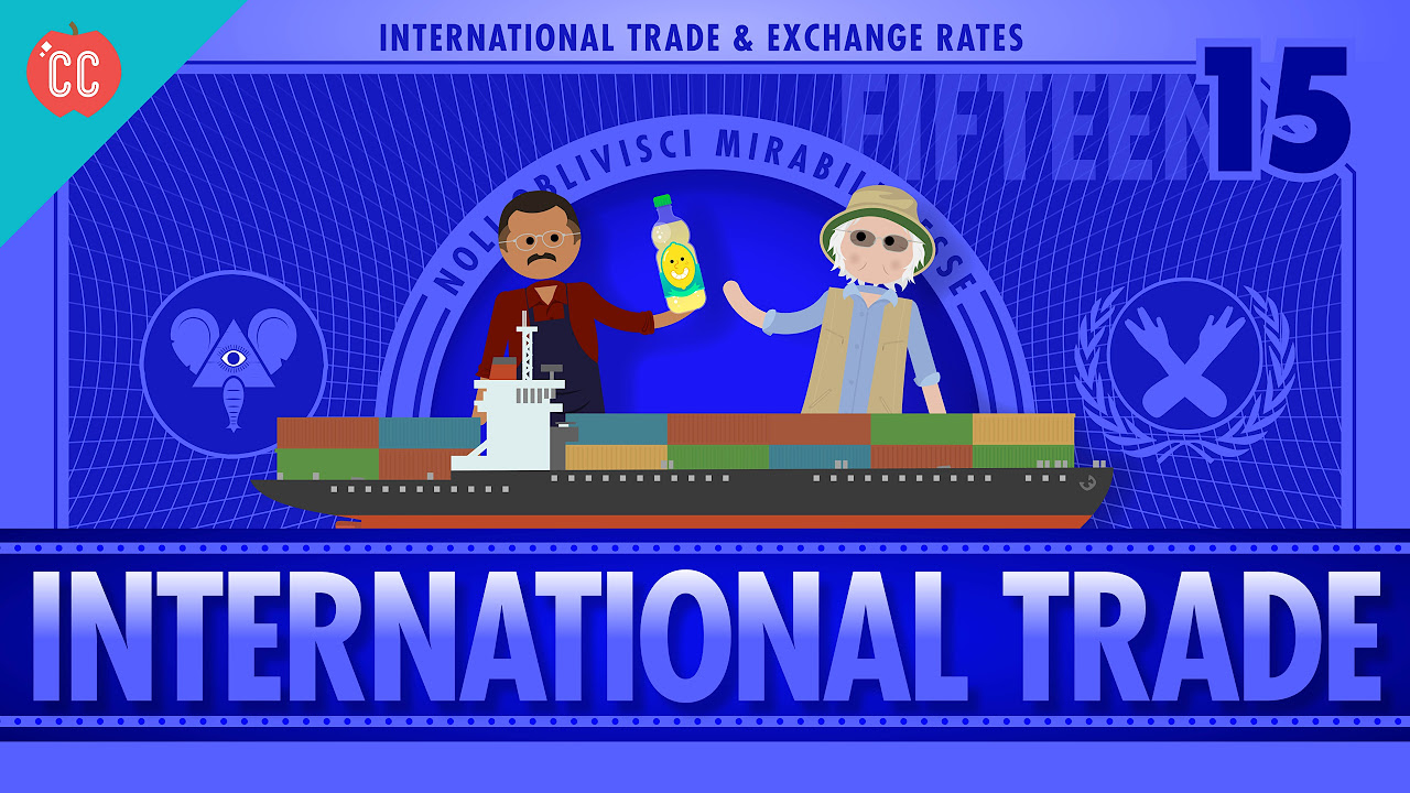 Imports, Exports, and Exchange Rates: Crash Course Economics #15