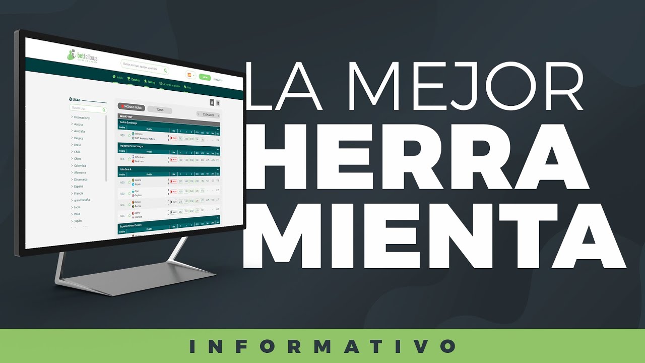 La mejor herramienta para Pronósticos de Fútbol