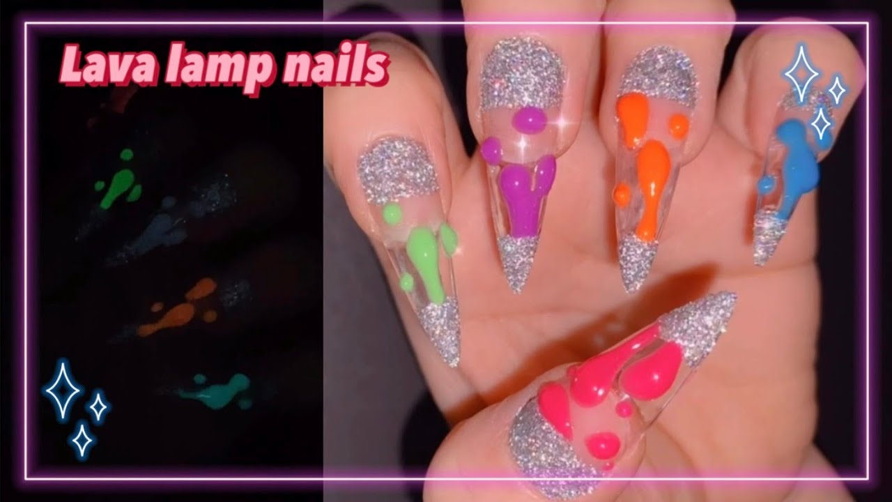 Lava Lamp nails🌋 / 라바램프네일🌋 셀프네일 / diy nails 【 2024 】 Mr Trucos
