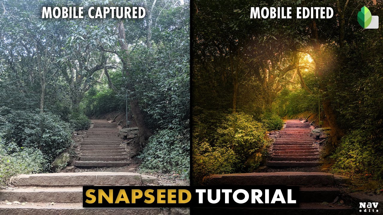 Make Images Look DRAMATIC in SNAPSEED | SNAPSEED TUTORIAL | Android | iPhone