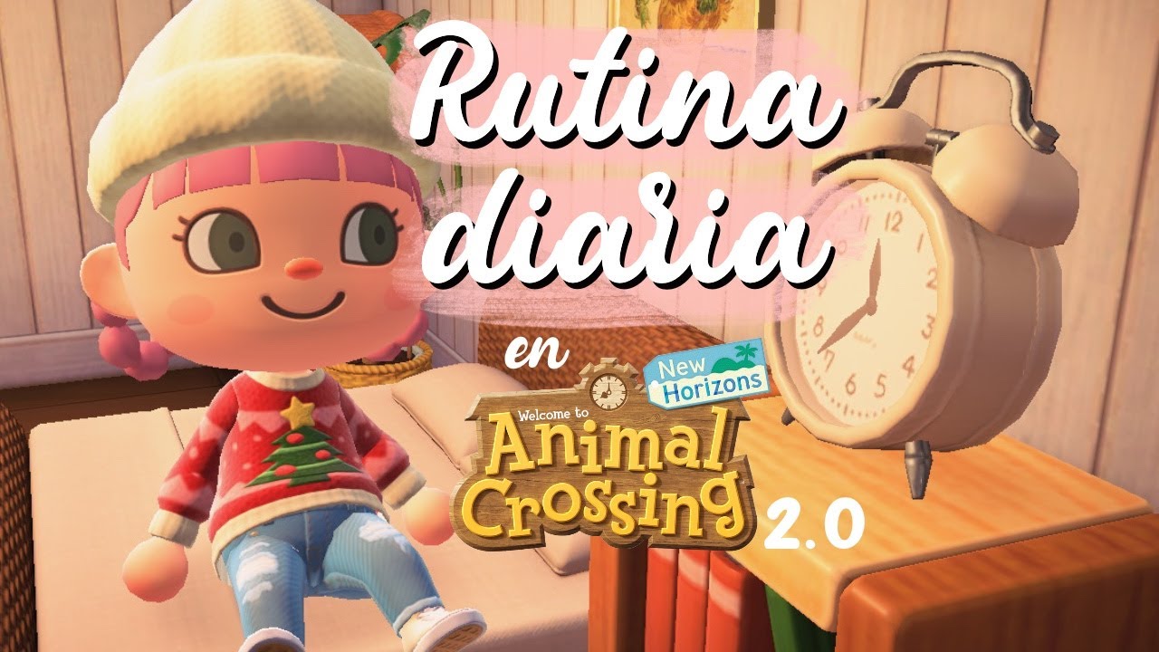Mi Rutina Diaria en Animal Crossing 🕑 (no esperaba que saliera tan bien 😂)
