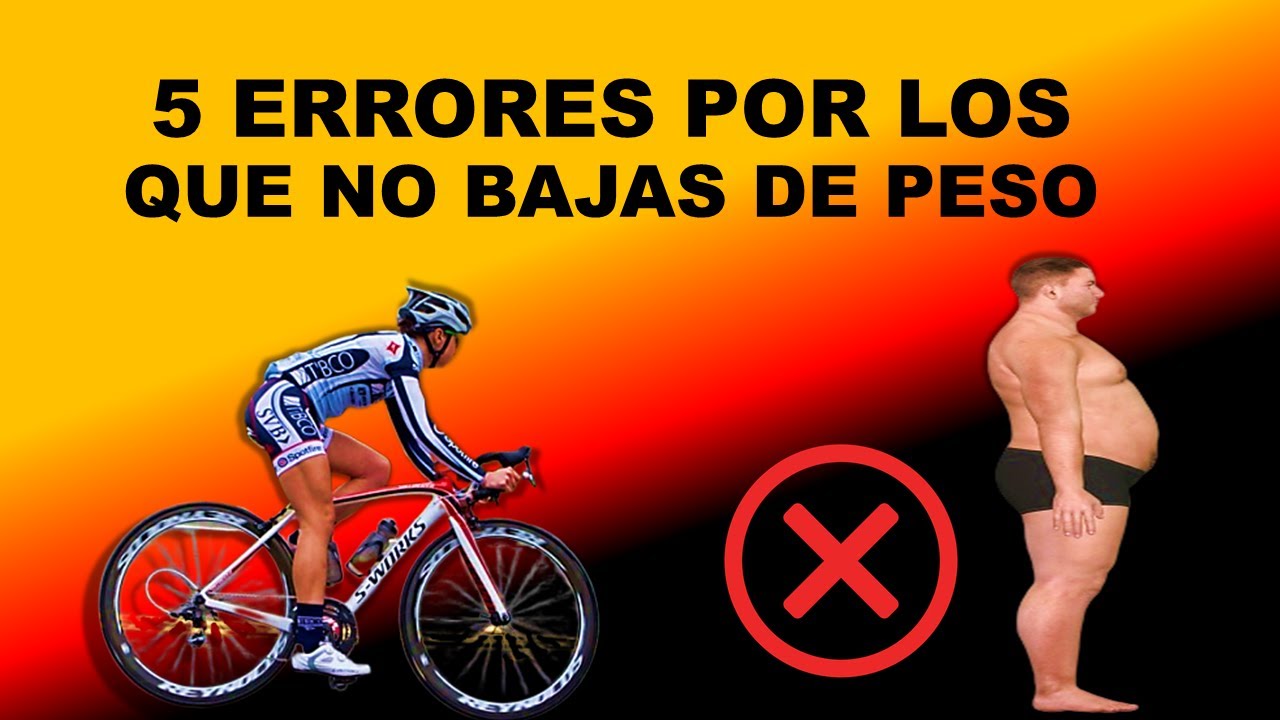 POR QUÉ NO LOGRAS BAJAR DE PESO EN BICICLETA | Quemar Grasa en Ciclismo #CiclistaEnForma