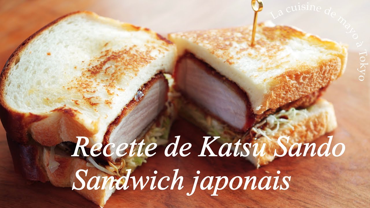 Recette de Sandwich Japonais \"Katsu Sando\"/ Porc pané