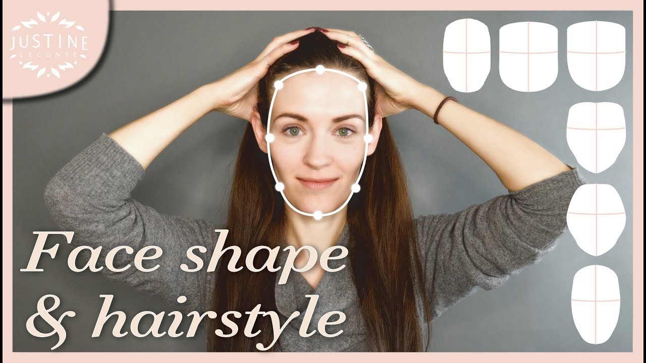 Trouver la coiffure adaptée à votre visage \u0026 identifier la forme de votre visage | Justine Leconte