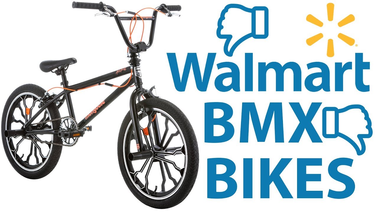 Walmart BMX Bike VS Real BMX Bike - Walmart Bikes Aren't Real BMX Bikes!
