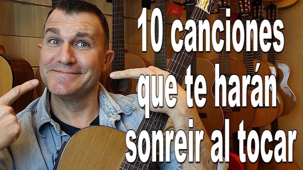 10 canciones que te sacarán una sonrisa al tocarlas