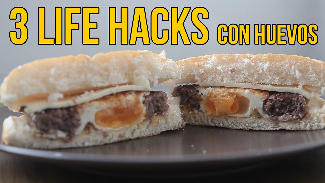 3 Life Hacks con huevos - TIPS de cocina
