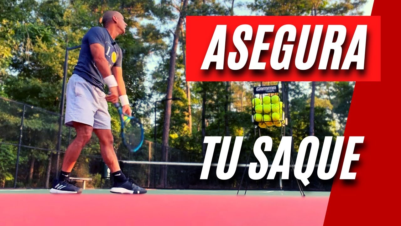ASEGURA el SEGUNDO SAQUE | Tips de Tenis | Servicio de Tenis