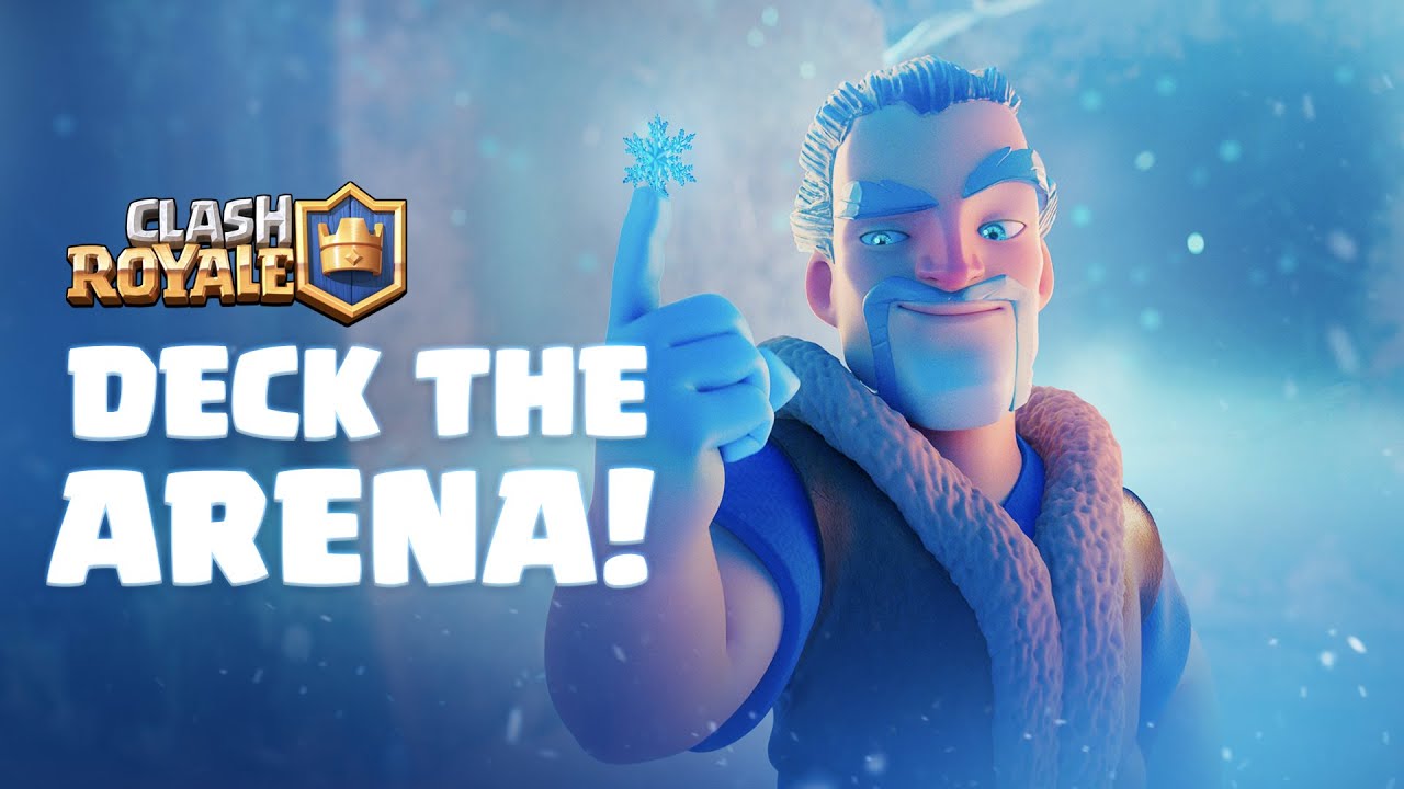 Clash Royale Animation ❄️ Deck the Arena!