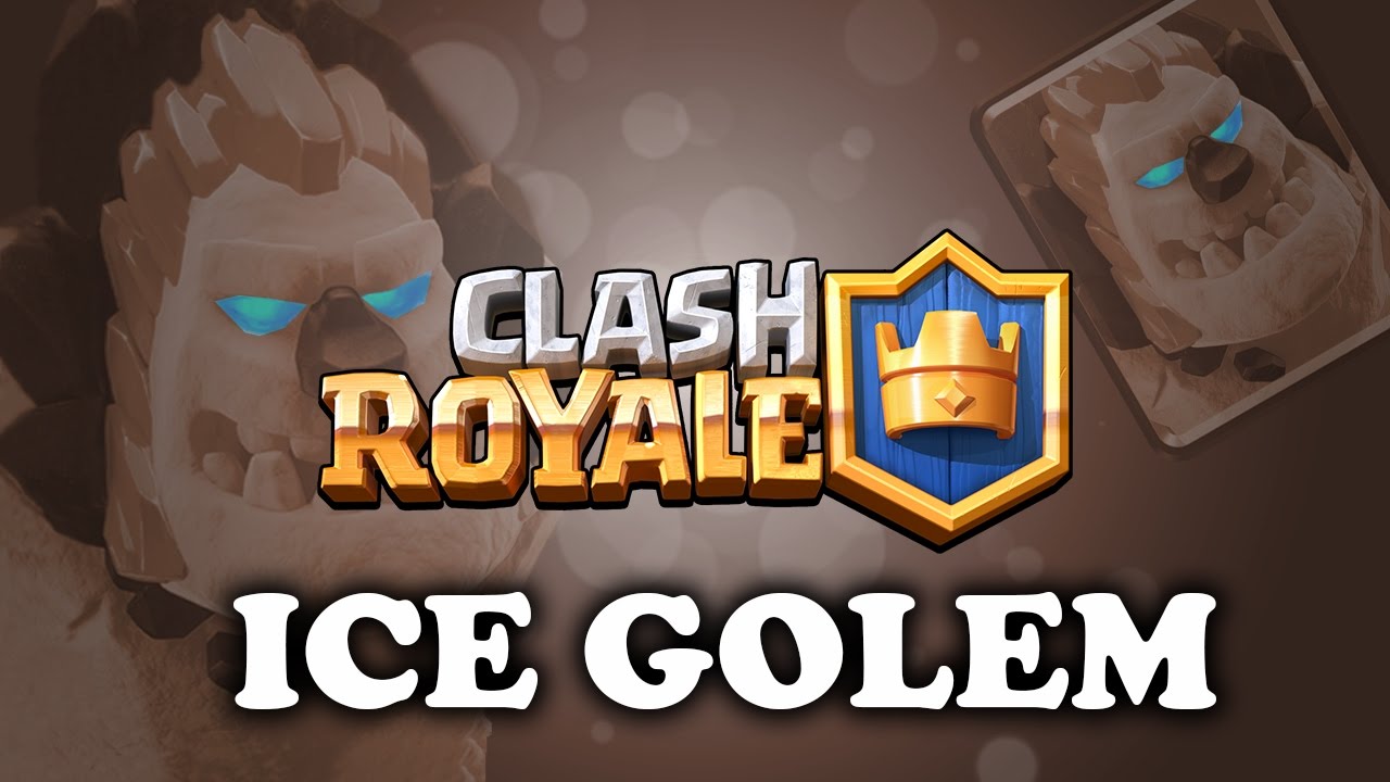 Clash Royale | Intro to Ice Golem | New Sponge!